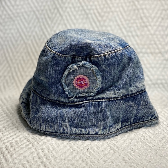 Naartjie Girls Denim Bucket Hat 5/6Y - Picture 2 of 6